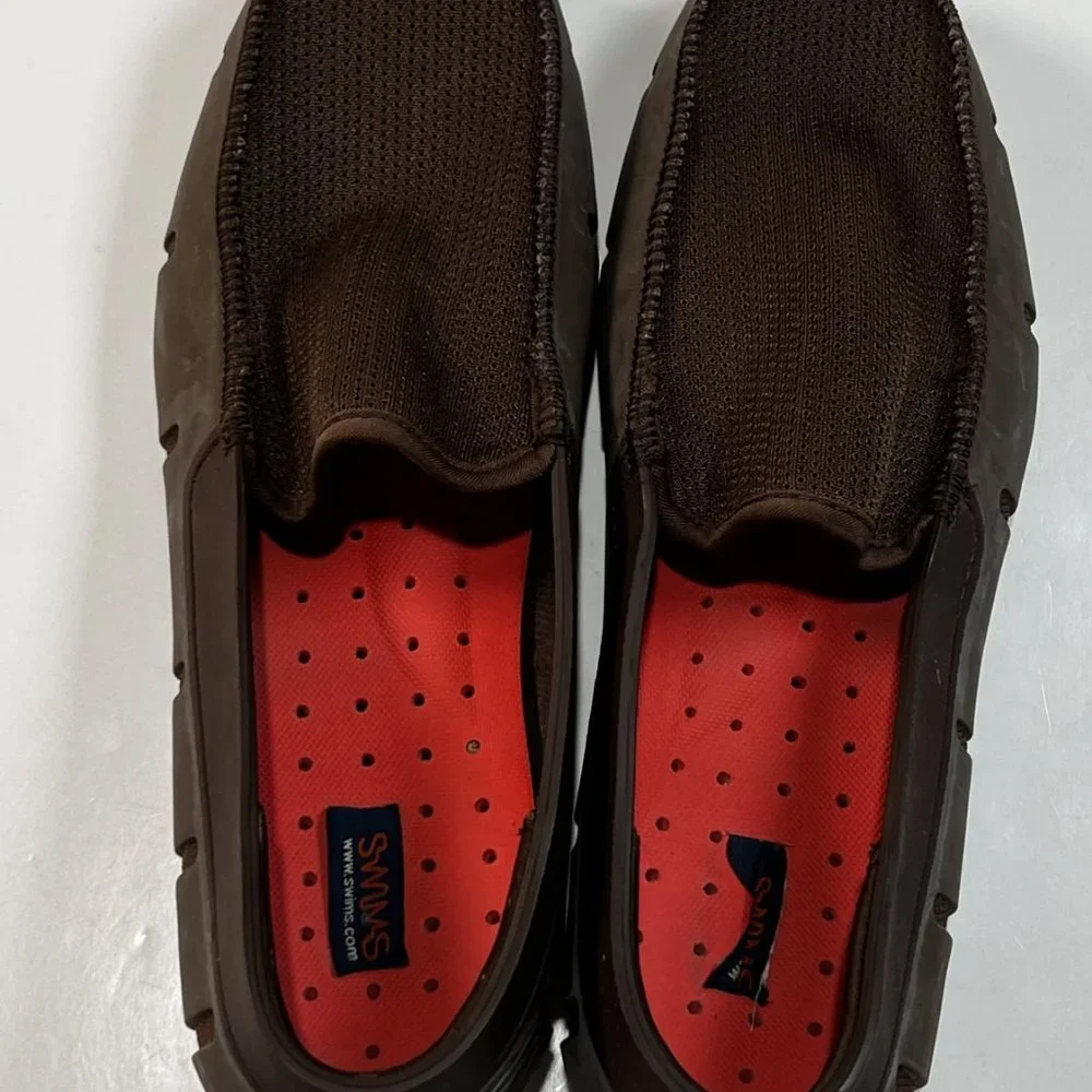 Swims Classic‎ Venetian Loafer Mens Size 9 Brown Slip On